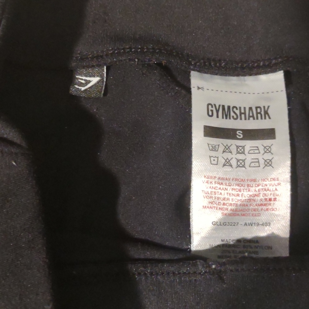 Gymshark Black Leggings View 4